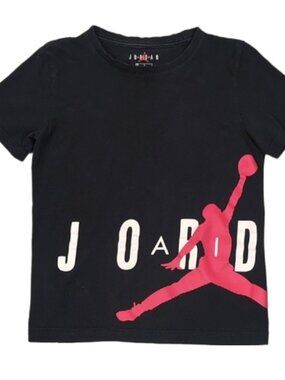Air Jordan Jumpman Graphic Tshirt Boys Youth Basketball Asymmetric Short Sleeve